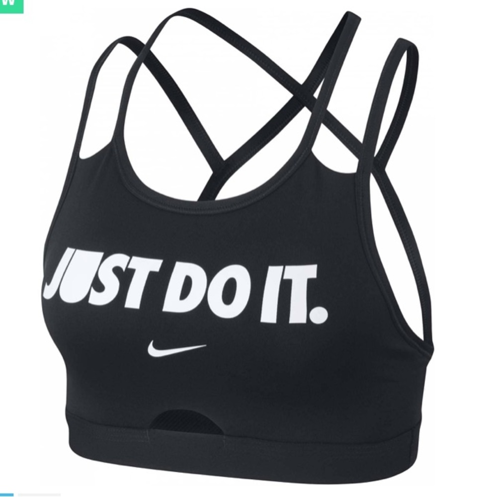 Nike Swoosh Sports Bra Classic Style size M NWT
